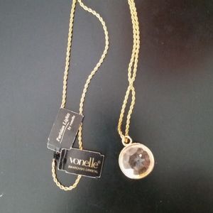 Vonelle Swarovski Crystal Kaleidoscope Necklace